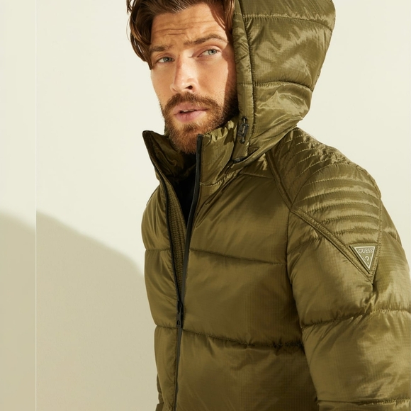 NEW GUESS Andrew Puffer Jackets